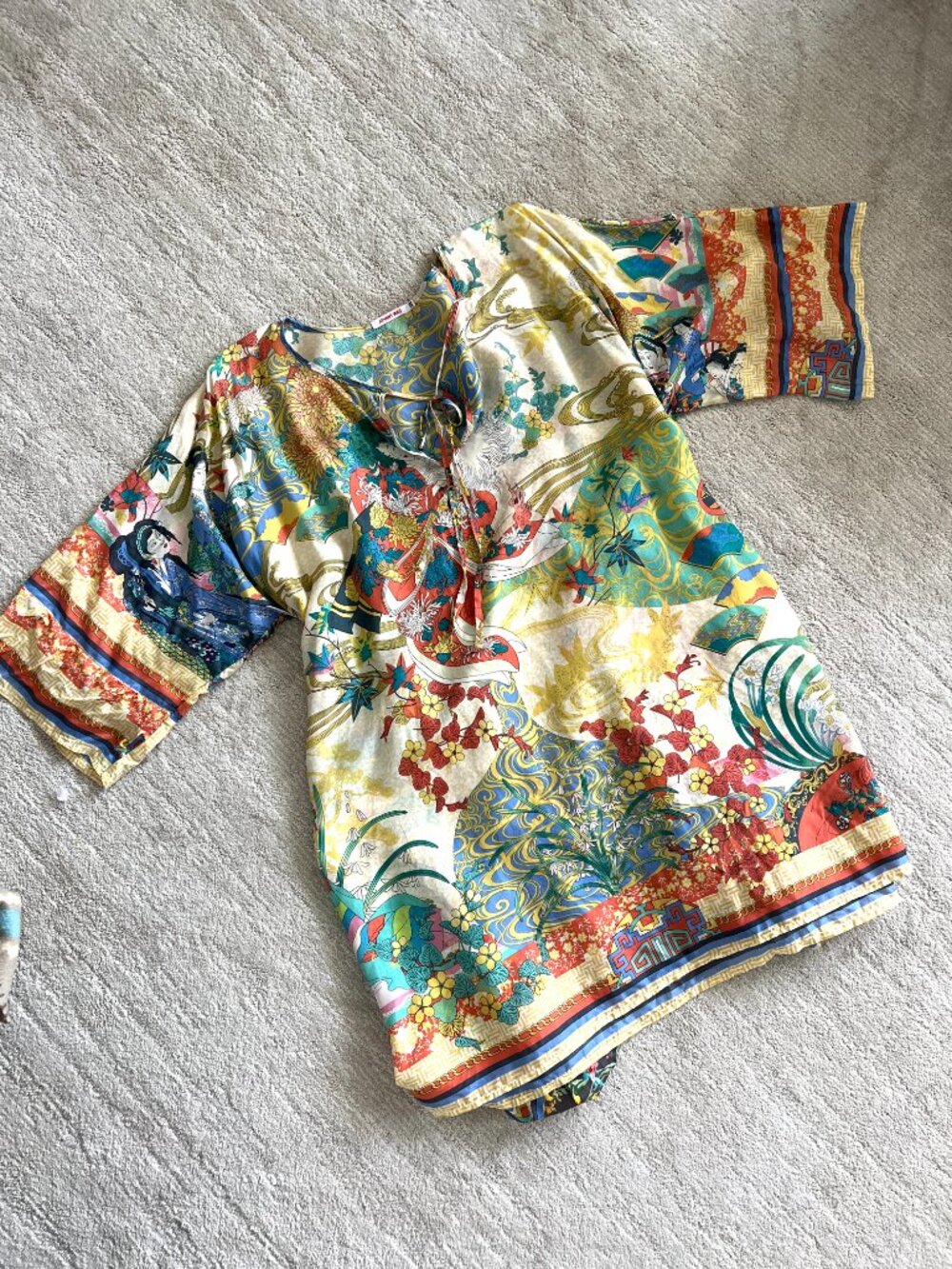 Johnny Was - Silk Tunic - Size 2XL - Picture 2 of 11